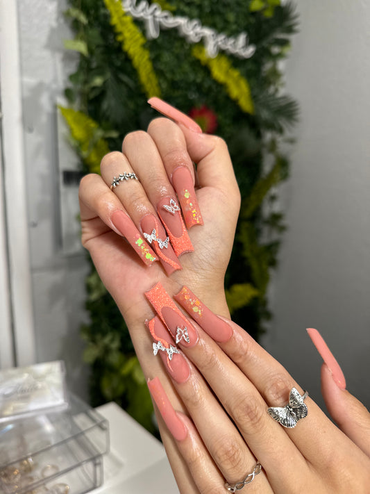 Warm Pink Acrylic powder